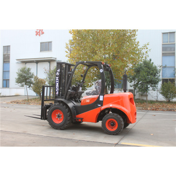 4x2 Rough Terrain Forklift 3 ton