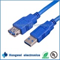 1.5 M 5gbps Macho de cobre puro USB3.0 a la hembra USB 3.0 Extensión de datos Cable USB