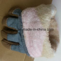 Winter Working Gloves,Leather Winter Working Glove,Cow Grain Leather Fleecy Lined Winter Warm Working Glove