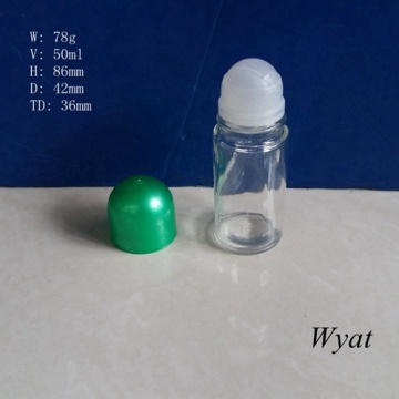 50ml Glass Roller Bottle Glass Rollon Bottle 50ml Glass Lip Gloss Bottle 2oz