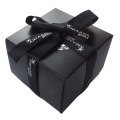 Custom Flat Packaging Black Watch Paper Box