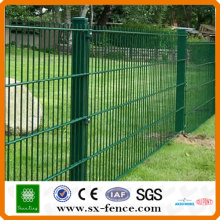 Double wire garden fence panel