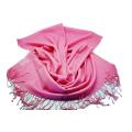 Worsted Solid Color Pure Wool Scarf Shawl