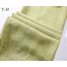 Design de tissu de lin vert pour canapé et chaise