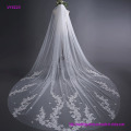 Bride Lace Wedding Veil Long Tail Estilo 3 metros véu nupcial com pente de cabelo