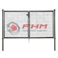 Double Garden Fence Gate Welded Wire Mesh