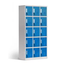 Metal Small Cube 15 Doors Clothes Storage Locker