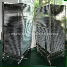 TM-50ds SUS304 Drying Rack Trolley for Screen Printing Products