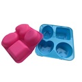 silicone oval cute soap molds oval soap mould