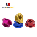 High Quality Colored Flange Nuts