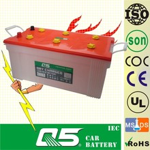 N180 12V 180ah, Dry Charged Car Battery Price