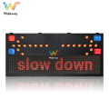 P10 display solar led traffic lighted arrow board