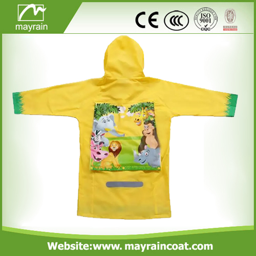 Hot Selling Polyester Children Raincoat