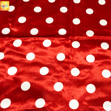 100% Polyester 100d Satin Printed Fabric