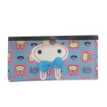 Trifold cute rabbit wallet, bifold pink rabbit purse