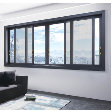 Isolation de fenêtre coulissante en aluminium et isolation sonore