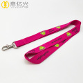 Elastic Double Sided Printing Logo Lanyard