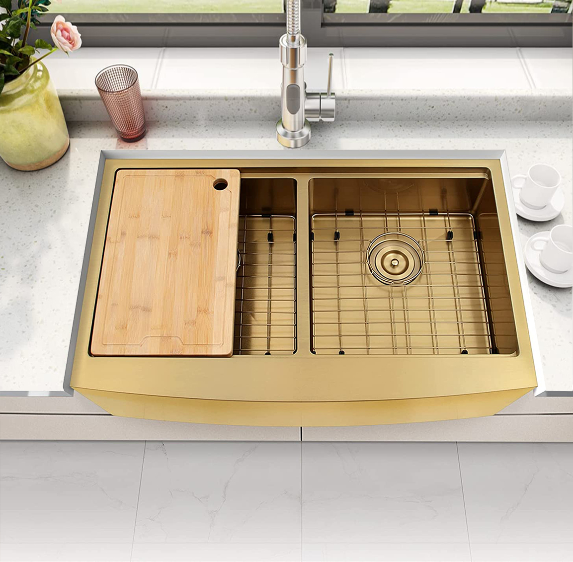 Apron sink gold Apron sink gold