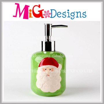 Countertop Soap & Lotion Dispenser Ceramic Pump Bottle