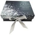 Eco-friendly Eye care cosmetics paper box with ribbon