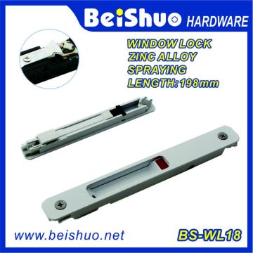 White Handy Replacement Window Hardware Sash Crescent Lock