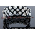 3 Reihen Shamballa Perlen Armband