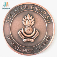 Versorgen Sie 70mm kundenspezifische Logo-Herausforderungs-Metallmilitärmünze für Andenken-Geschenk