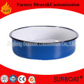 Traditional Enamel Round Tray Kitchenware