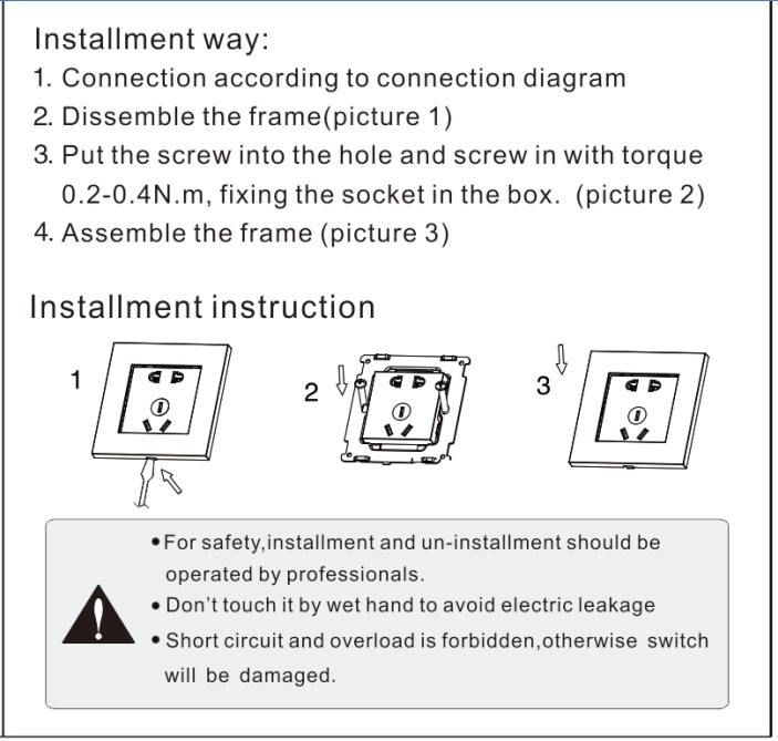 5 Outlet Socket