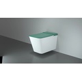 Samt-Toilettensitz wirtschaftliche Toilette mit mauerhuhner montierter Badezimmer Keramik-Toilette