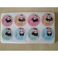 Custom Printed Logo Sticker Self Adhesive Cosmetics Label