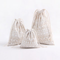 Cotton Muslin Bags Drawstring Bags