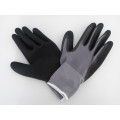 Polyester Shell Nitrile Sandy Coated Safety Work Gloves (N3401)