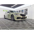 Pet Crystal Khaki Green Car Vinyl Wrap Film