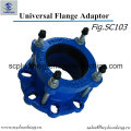 Adaptador de Flange Acoplamento PE PVC UPVC Tubo Universal