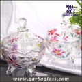 Lily Glass Candy Jar (GB1804LB / P)