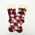 Midi stripe jacquard pattern socks