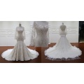 Buttons Close Heart Shaped Back Wedding Dresses