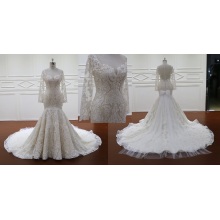 Buttons Close Heart Shaped Back Wedding Dresses