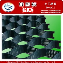 Grass Seed Mats 50mm--200mm Cell Depth HDPE Smooth Plastic Geocell on Sale