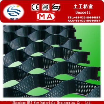 Grass Seed Mats 50mm - 200mm Zelle Tiefe HDPE Smooth Plastic Geocell auf Verkauf