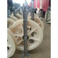 Heavy duty cable pulley
