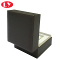 PU leather watch box with pillow inlay