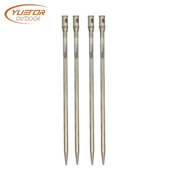 Ultra Light Titanium Alloy Tent Building Awning Pegs