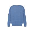 Men's Knitted Basic Pullover Cotton/Acrylic Causal Sweater