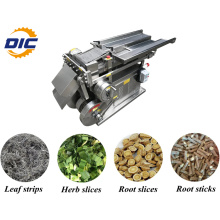 dry tea leaf vine herb leaves slicing machine