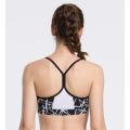 Soutien-gorge de sport rembourré de soutien-gorge imprimé personnalisé