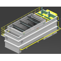 High efficiency sedimentation flotation air