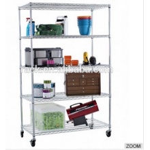 HD Commercial Kitchen Wire Shelf Rack with Casters