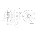 310mm diámetro AC ventiladores